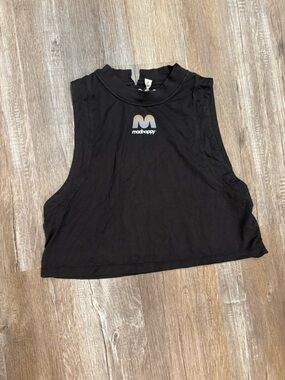lululemon Madhappy Black Graphic Crop Tank